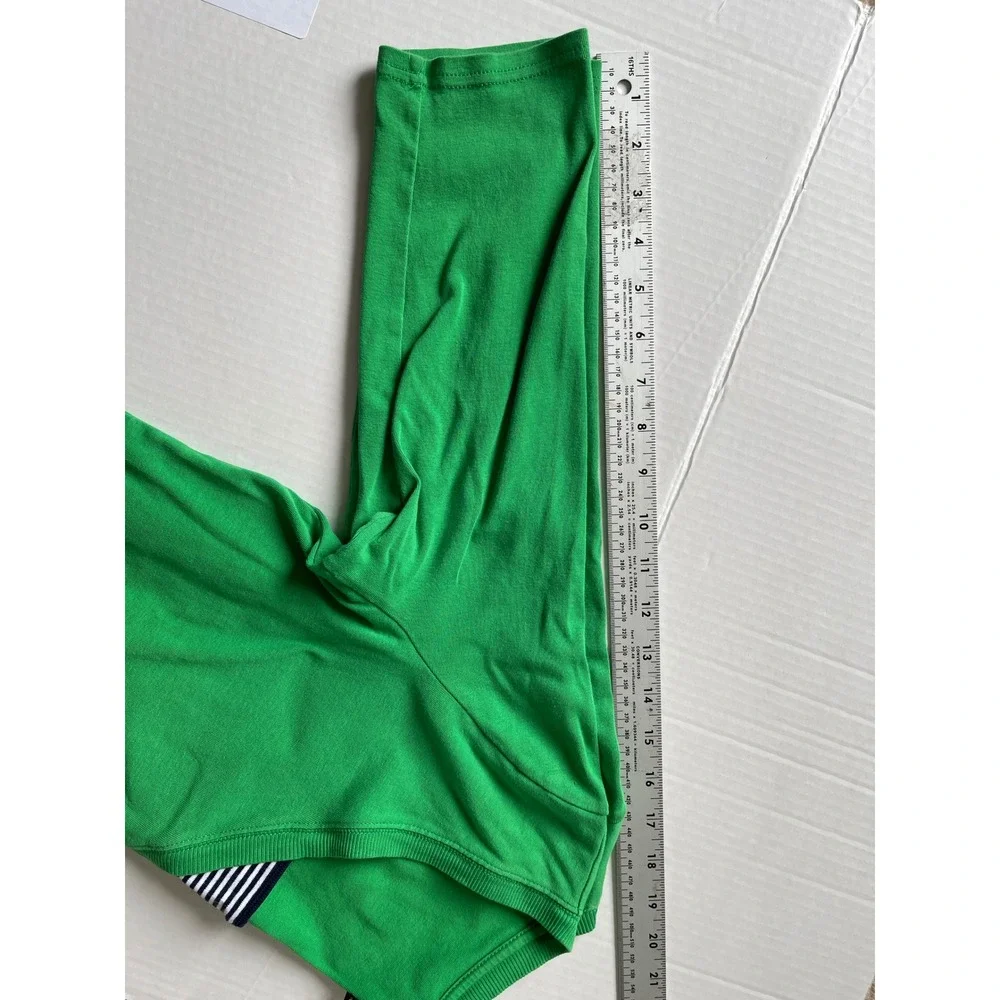 Lauren Ralph Lauren Green V‎ Neck Layered Top XL Cotton
